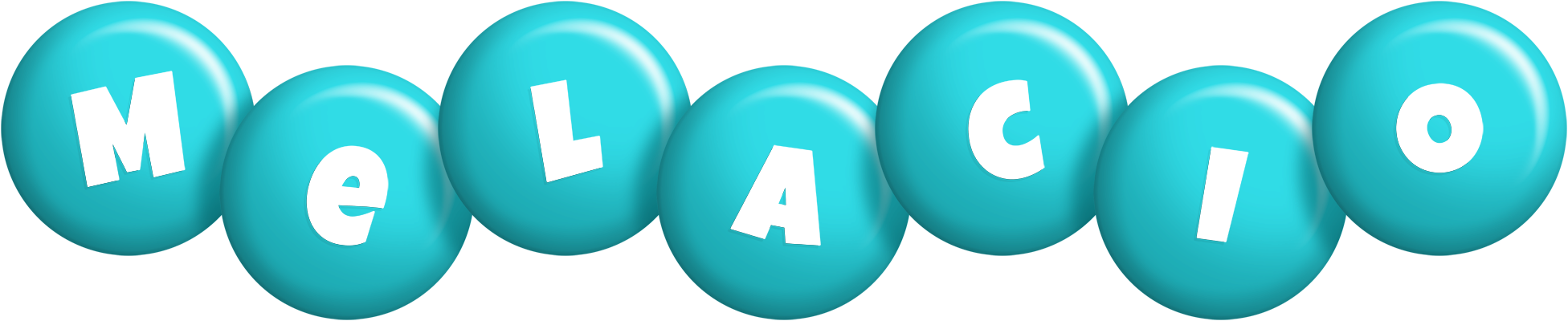 Melacio candy-azur logo