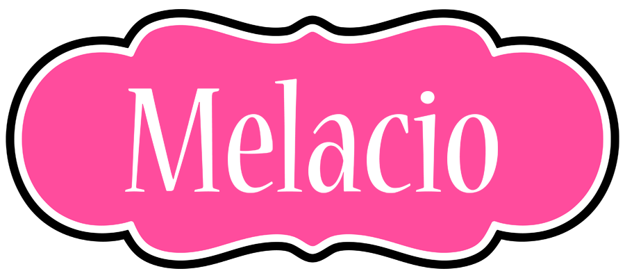 Melacio invitation logo
