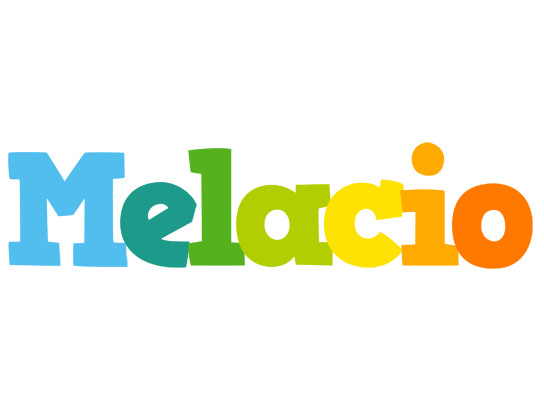 Melacio rainbows logo