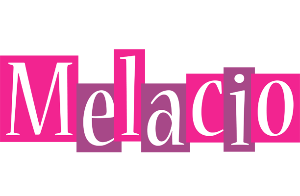 Melacio whine logo