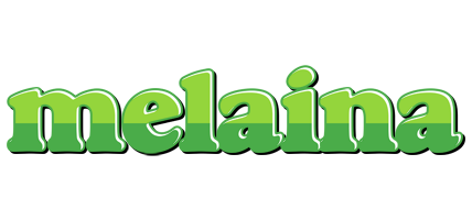 Melaina apple logo