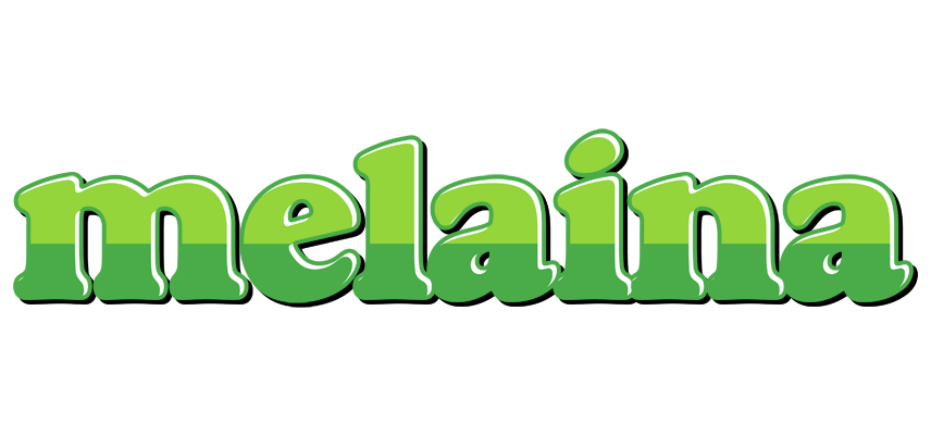 Melaina apple logo