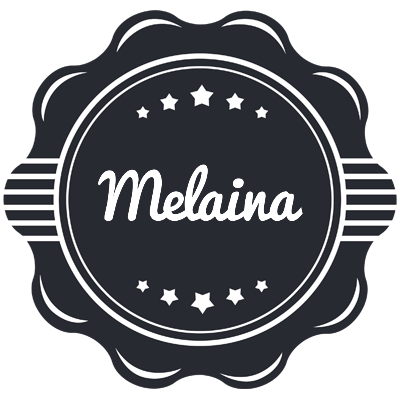 Melaina badge logo