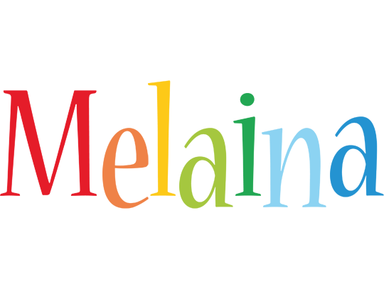Melaina birthday logo