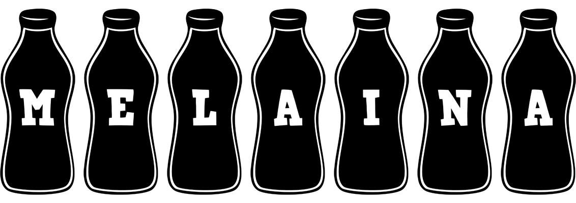 Melaina bottle logo