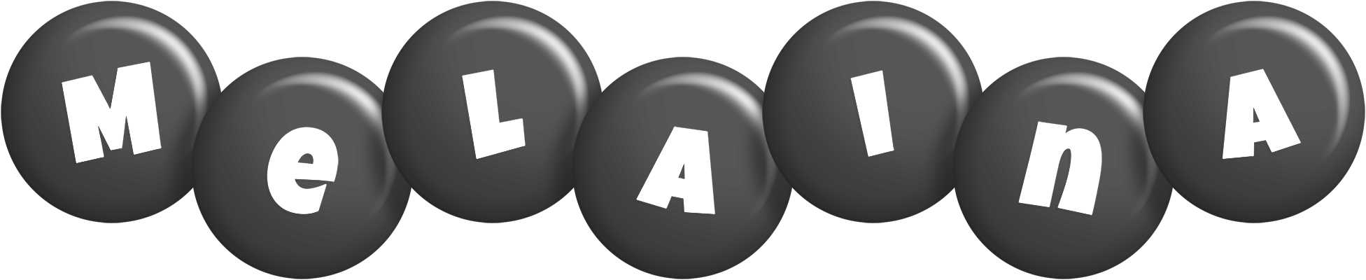 Melaina candy-black logo