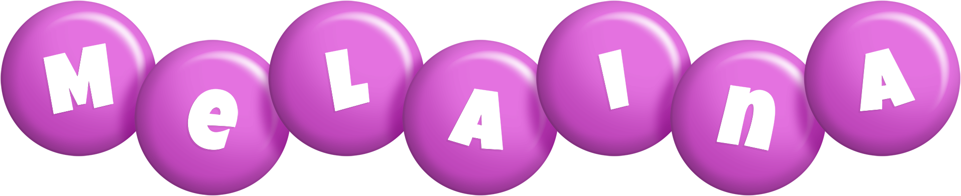 Melaina candy-purple logo