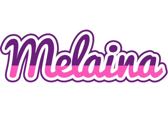 Melaina cheerful logo