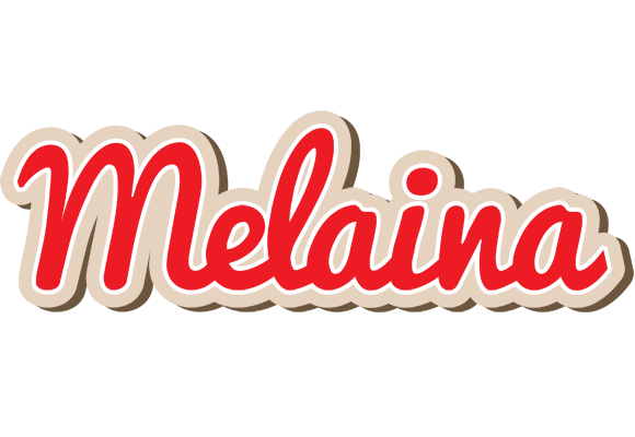 Melaina chocolate logo