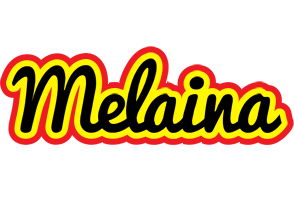 Melaina flaming logo