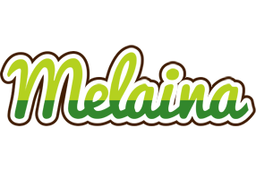 Melaina golfing logo