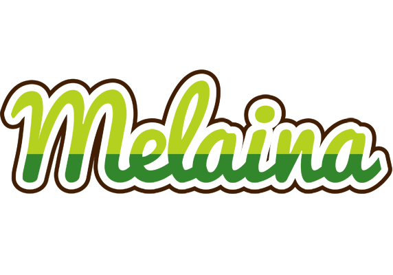 Melaina golfing logo