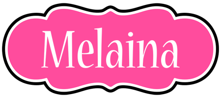 Melaina invitation logo