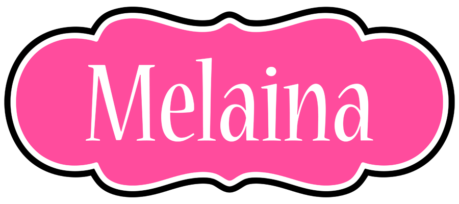 Melaina invitation logo