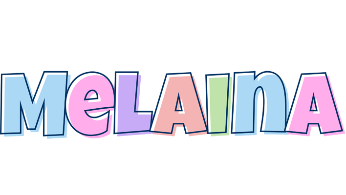 Melaina pastel logo