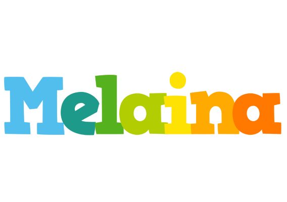 Melaina rainbows logo
