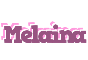 Melaina relaxing logo