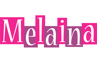 Melaina whine logo