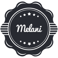 Melani badge logo