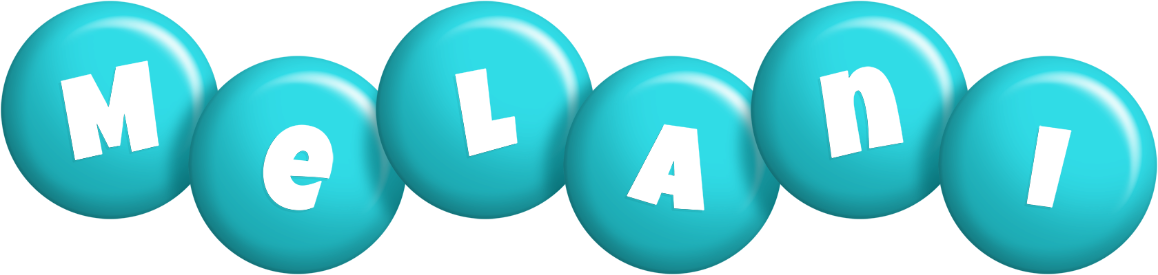 Melani candy-azur logo