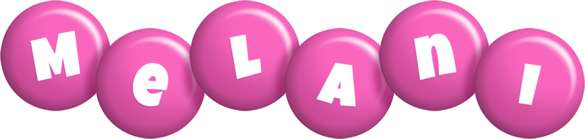 Melani candy-pink logo