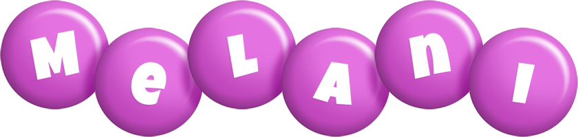 Melani candy-purple logo