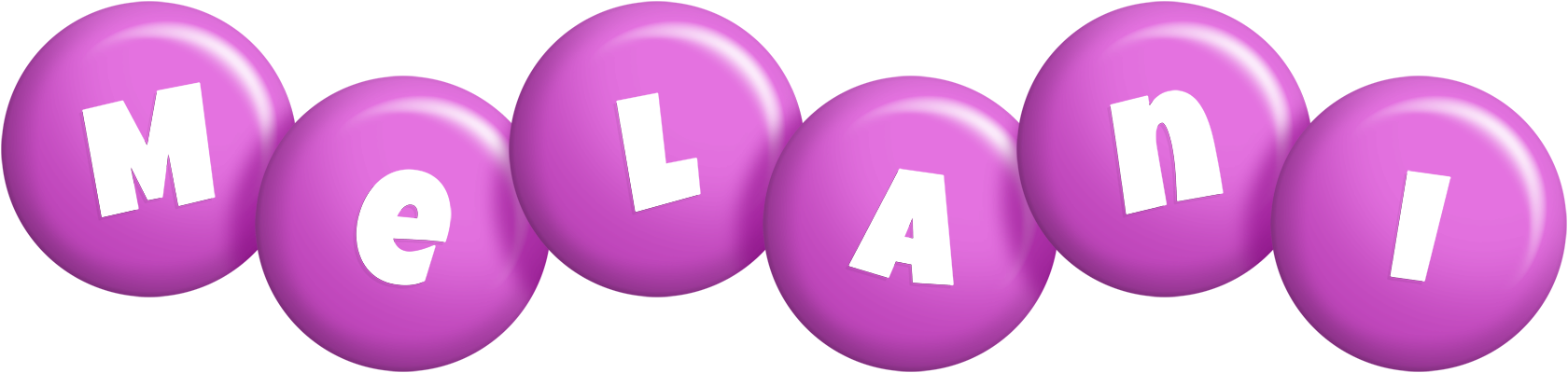 Melani candy-purple logo