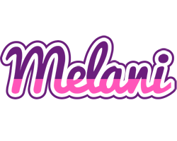 Melani cheerful logo