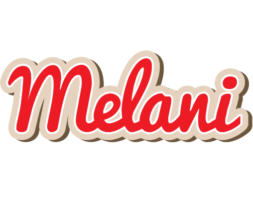 Melani chocolate logo