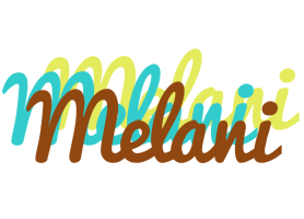 Melani cupcake logo