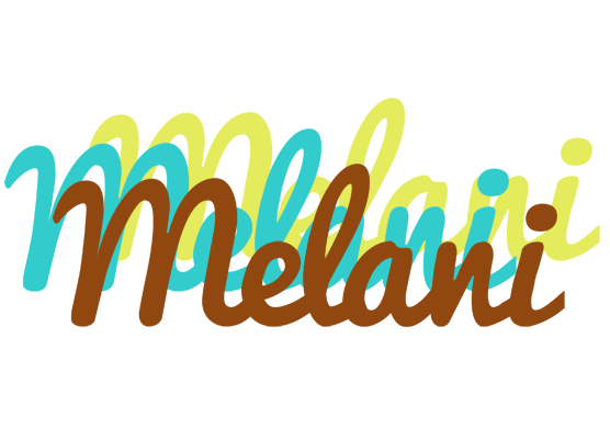 Melani cupcake logo