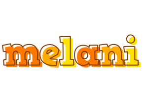 Melani desert logo