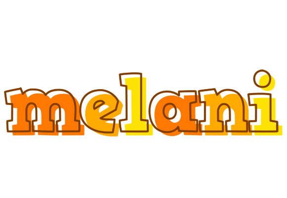 Melani desert logo