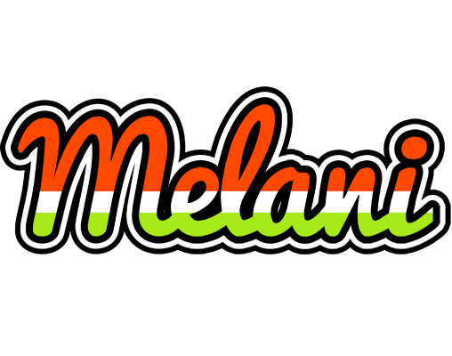 Melani exotic logo