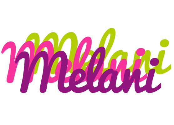 Melani flowers logo