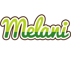 Melani golfing logo