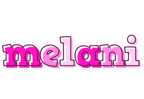Melani hello logo