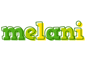 Melani juice logo