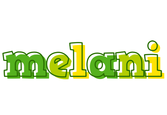Melani juice logo