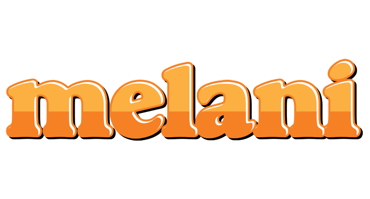 Melani orange logo