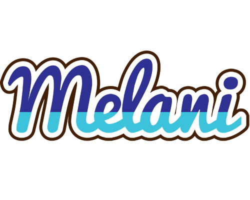 Melani raining logo