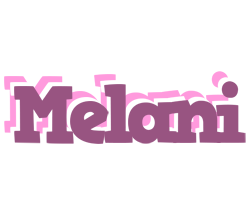 Melani relaxing logo