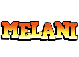 Melani sunset logo