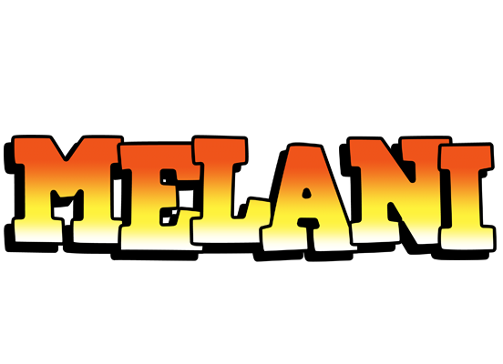 Melani sunset logo
