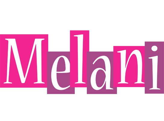 Melani whine logo