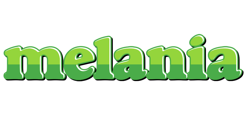 Melania apple logo