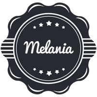 Melania badge logo