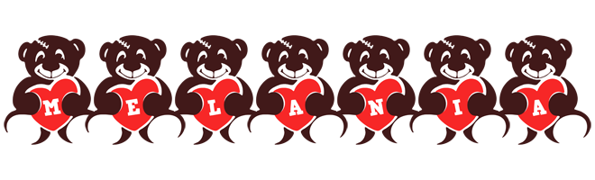 Melania bear logo