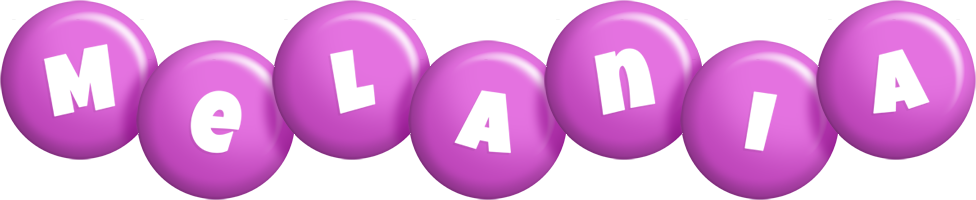 Melania candy-purple logo