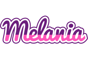 Melania cheerful logo